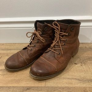 Josef Seibel 1886 Leather Bootie Brown